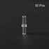 uxcell Aquarium Air Valve Connector Plastic Inline Tubing Straight Valves for 4mm Fish Tank Pond Air Line (30pcs)