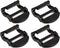 Kayak Seat Repair Kit, Seat Strap Clips and Tri-Glide Hooks for Lifetime Emotion