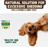 6 Deshedding Dog Shampoo Bar for Shedding Control, Natural Ingredients with Coconut Oil & Shea Butter | No Plastic
