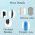 Tear Stain Remover Combs for Pets, Stainless Steel Eye Brush Tools, Durable Flea and Lice Removing Set for Dogs, Cats