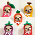 XIAOYU Apple Pet Clothes, Christmas Dog Fruit Hoodie, Fleece Sweater for Halloween Cosplay Party - Size S