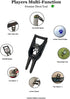 Players Golf Divot Tool, 6 in 1 Multi Purpose Tool with Ball Marker, Alignment Golf Ball Markers, Bottle Opener