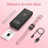 MorePro 24/7 120+ Health Fitness Tracker with Blood oxy-gen Monitor and Heart Rate and Blood Pressure, Sleep Monitor