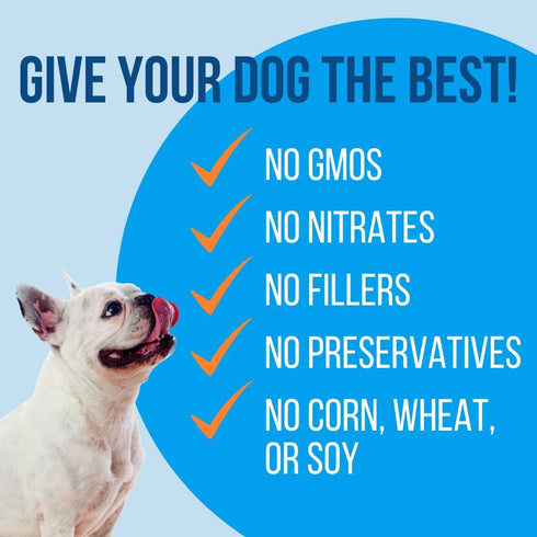 Freeze Dried Raw Beef Heart for Dogs, Quality Dehydrated 100% Raw Meat Dog Food for Small and Large Breeds, Made in USA