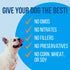 Freeze Dried Raw Beef Heart for Dogs, Quality Dehydrated 100% Raw Meat Dog Food for Small and Large Breeds, Made in USA
