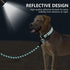 Dynmeow Reflective Dog Collar and Leash Set, Adjustable Pet Collar with Soft Neoprene Padding, 6FT Strong Climbing Rope