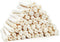 MON2SUN Dog Rawhide Rolls, Twist Sticks, 6-6.5 Inch Dog Chew Treats, Natural Flavor, 60 Count for Puppies.