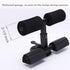 Sit Up Exercise Equipment for Home Workouts, Sit Up Bar with Foot Holder, Ab Crunch Machine, Black