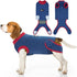 IDOMIK Adjustable Dog Recovery Suit for Female Spay - Anti-Licking Onesie for Male & Female Dogs