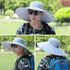 Peicees Super Wide Brim Sun Hat for Men and Women, Fishing Bucket Hat, Safari Cowboy Hat