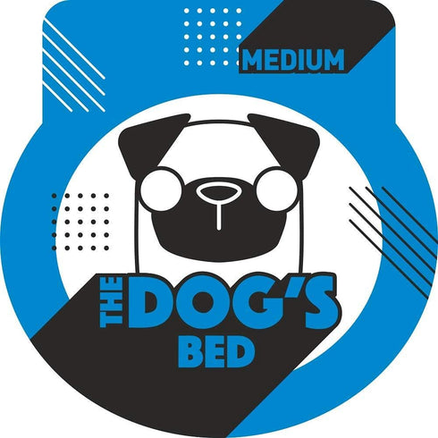 Replacement Outer Cover ONLY for The Dog's Bed, Washable Plush Fabric, Medium Size, Grey Plush
