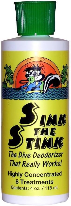 McNett Sink the Stink Wetsuit Cleaner 4ounce Bottle