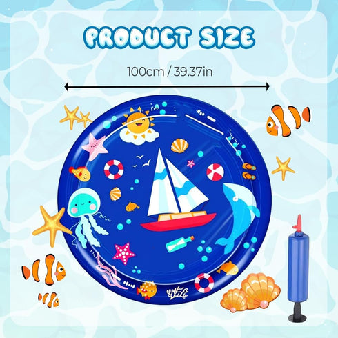 2025 New Pet Water Bed with Repair Kit, Thickened Water Sensor Play Mat for Cats Dog, Cat Water Mat, Dog Water Mat