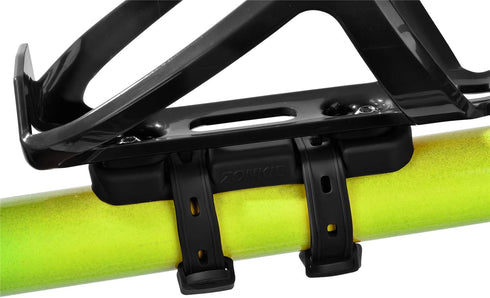 Plastic Bicycle Bottle Cages, Bike Bottle Holder with Cage Mounting Base (Black)