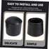 16 Pcs Foosball Table End Caps Plugs for Soccer Table Rods Accessories for Football Machines Ideal for Indoor