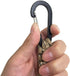 SENHAI 5 Pcs Paracord Keychains with Carabiner, Braided Lanyard Hook Clip for Outdoor Camping & Hiking