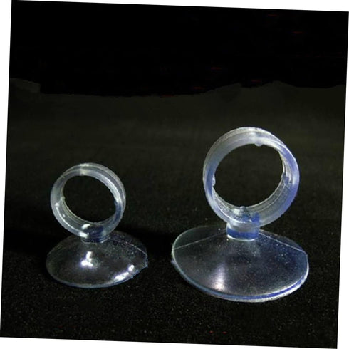 20pcs Clear Stand Aquarium Suction Cups, Clear Hose Sucker Kits for Fish Tank Divider, 1 Inch Fish Tank Sucker
