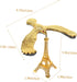 2pcs TOYANDONA Balance Desktop Ornament Zinc Decor Stable Structure for Office and Living Room Unique Balance Technique