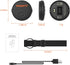 moofit HW401 Heart Rate Monitor Armband, IP67 Waterproof, Bluetooth/ANT+ Support, Rechargeable Optical Sensor