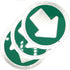 Trail Markers, Bright Reflective Pack of 24, Easy to Mount for Hunting, Hiking, Camping, and More