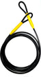 Suspenz Kayak Multi-Purpose Locking Cable - 15 Ft Long Flexible Steel, Vinyl Coated