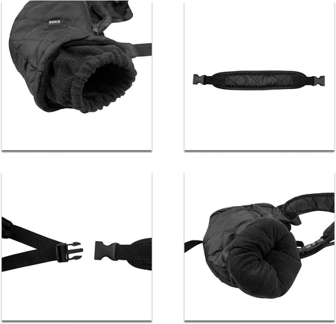 Hilitand Hand Warmer Pouch - Outdoor 3 Levels Heating Hand Muff for Winter Hunting Camping Hiking