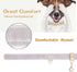 PetsHome Cat Collar, Dog Collar with Bling Rhinestones, Premium PU Leather Adjustable Collars for Medium Dogs (Gold)