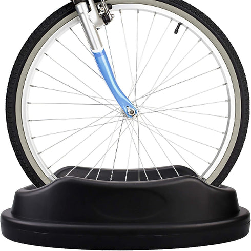 30pcs Bike Riser Trainer Stand with Reflective Stickers - Indoor Bicycle Stationary Front Wheel Block Plastic