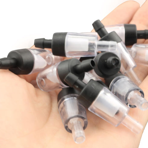 20pcs Aquarium Air Pump Check Valves, One Way Non-Return Check Valve for Fish Tank