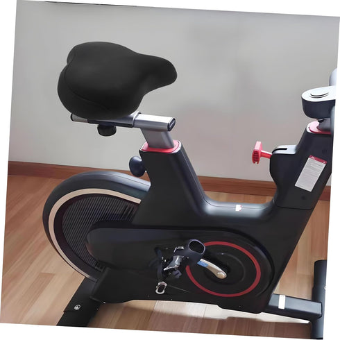 Comfortable Bike Seat Cushion for Stationary Exercise Bikes Durable PU Sponge Relief Pad Fit for Long Lasting Comfort