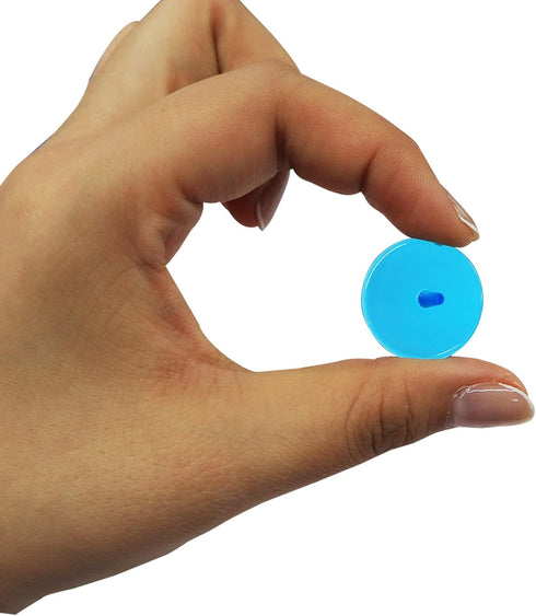 Golf Ball Markers Bulk, 50/100/150 Pcs Position Marker, Multicolor Transparent Plastic 25mm Flat Round Accessories