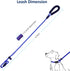 WePet Dog Training Slip Leash, No Pull Durable Reflective Lead, Heavy Duty Loop Rope (6 ft, 1/2 inch, Blue/Red)