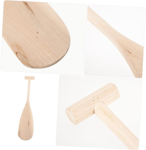 Lightweight Wooden Canoe Paddle for Ultimate Water Adventures