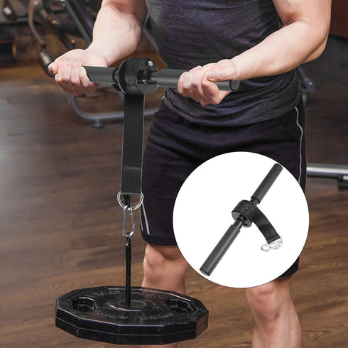 Forearm Wrist Roller Blaster Exercise Trainer for Arm Strength Training Fitness Equipment at Home Gym