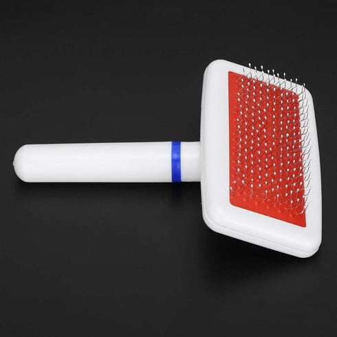 Self Cleaning Slicker Brush for Dogs Cats, Pet Deshedding Grooming Comb for Removing Mats and Loose Fur