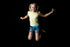 SPIbelt Kids Pocket Belt, Expandable Pocket, Adjustable Waist, No Bounce, Red with Black Zipper