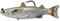 Generic Fishing Lure Mullet Swimbait mus120ms 4.5 Inch Saltwater # 1oz Silver mus120ms716