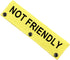 JXGZSO Dog Leash Wrap Rescue Lead Cover - Not Friendly Ask to Pet Dog Lead (NOT FRIENDLY DLS)