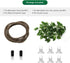 Coolrunner 8FT Reptile Vines and Flexible Leaves with Suction Cups Jungle Climber Habitat Decor for Lizards, Gecko