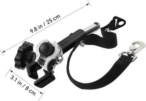 Quick Release Bike Trailer Hitch Coupler Adapter, Steel Linker Connector for Pet Cargo Bike Trailer