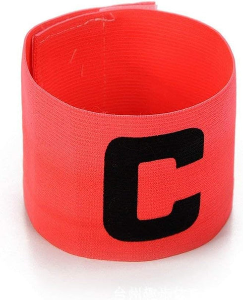Wendy Mall 4Pcs Colorful Football Soccer Player Adjustable Bands Captain Armband for Kids and Youth