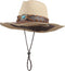 Straw Sun Hat, Spring Summer Leisure Beach Travel Woven Outdoor Fishing UV Protection