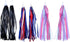 GANPUB 1 Headsets Pair for Bicycles Grips Tassels Ribbon Easy Attach to Handlebar Kids Rainbow Bicycle Streamers Kids'