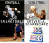 PVC Waterproof Scoreboard, 3-Digit 4-Digit Tabletop Score for Volleyball Basketball Table Tennis