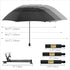HOBVO 50+ UPF Golf Umbrella with Adjustable Universal Clamp, Portable Umbrellas for Rain, Manual Open & Close