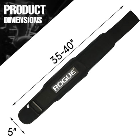 Rogue 5" Nylon Weightlifting Belt - Large