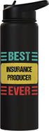 Insurance Producer Shirts & Gifts Insurance Producer Stainless Steel Insulated Water Bottle