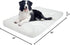 KROSER Deluxe Dog Crate Bed, Soft Reversible Dog Crate Pad, Machine Washable Pet Cage Mattress for Small to Jumbo Dogs