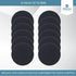 12-Pack Activated Carbon Litter Box Filters, Premium Pre-Cut Replacement for PetMate Booda Dome