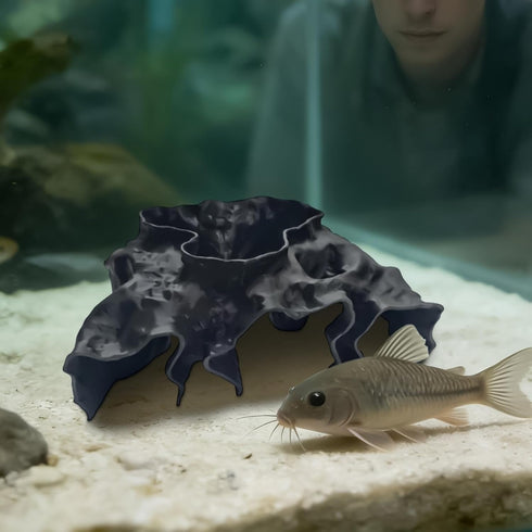 Generic Aquarium Shrimp Tunnel,Stable Hiding Hole Tunnel Shelter | Shrimp Tank Hideouts Decor | for Beginners Feeding